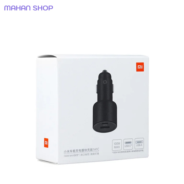 شارژر فندکی فست شارژ ماشین یو اس بی و تایپ سی 100 وات شیائومی CC07ZM